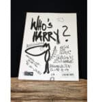 Kunstposter "Who's Harry?" von Fokko 1883, handgezeichnetes Design, Galerie Hamburg.