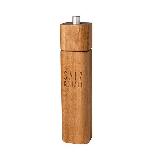 Salzstreuer aus Holz, handgefertigt, stilvoll und langlebig für Küche und Tisch.