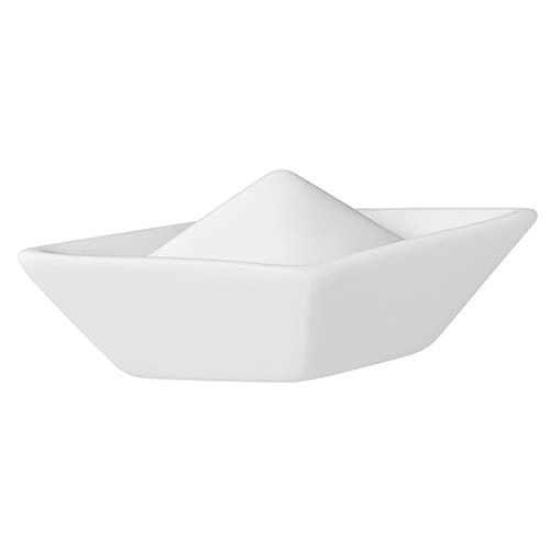 Weiße Keramik-Schale mit Deckel, elegantes Geschirr für Küche und Tischdekoration.