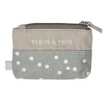 Klein & Fein Kosmetiktasche mit Polka-Dots, praktische Aufbewahrung für unterwegs.