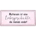 Mutterschein ist eine liebevolle Liebesgeschichte, die niemals endet!.