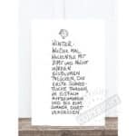 Postkarte "Winter"