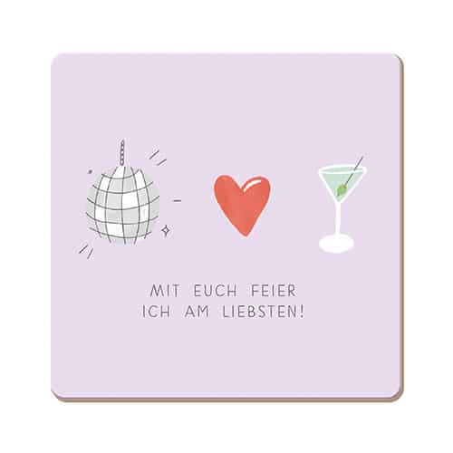 Feier, Herz, Cocktail - Feierliche Einladung für besondere Anlässe, mit Liebe und Stil. Perfekt für.