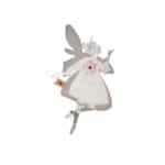 Hase mit Brief und Herz, handgefertigte Stofffigur, liebevoll gestaltet, ideal als Geschenk oder Dek.