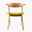 Stuhl im Vintage-Stil, Holzdesign, handgefertigt, hochwertig.
