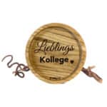 Hölzernes Schneidebrett mit "Lieblings Kollege" Gravur, dekoratives Geschenk für Kollegen.