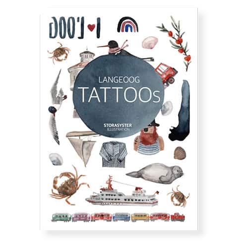 Bunte Tattoo-Designs für Kinder und Erwachsene, inklusive Tiermotive, Symbole und kreative Illustrat.