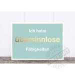 Ich habe übersinnliche Fähigkeiten, kreative und intuitive Talente.