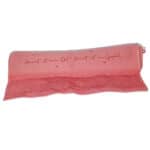 Hautpflege-Tasche mit handgeschriebenem Spruch "Hunt it out, Hunt it on, Capture" in Pink, ideal für.