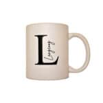 Liebes-Liebes-Tasse mit "Love" Schriftzug, ideal für Geschenke und Dekoration.