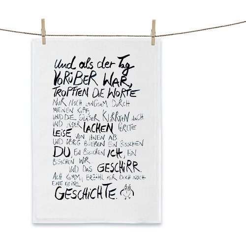 Kreatives handgeschriebenes Zitat auf weißem Hintergrund, inspirierende Botschaft über das Lachen un.