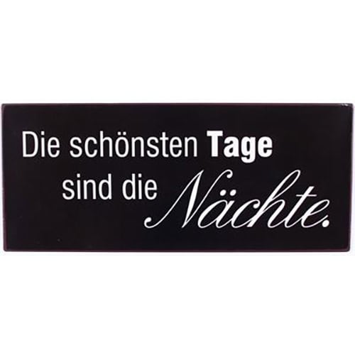 Hochwertiges Wandbild mit inspirierendem Zitat über die Schönheit der Nächte. Perfekt für wohnliche.