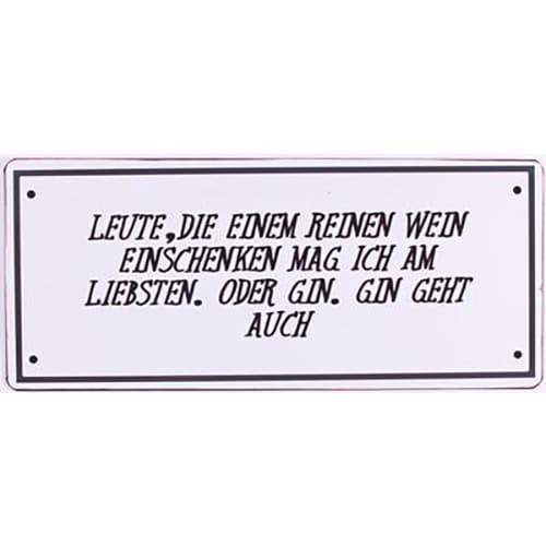 Hochwertiges Holzschild mit humorvollem deutschen Spruch für Garten oder Hausdekoration.