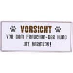 Vorsicht Hundekot - Bitte sauber halten und Hundekot entfernen.