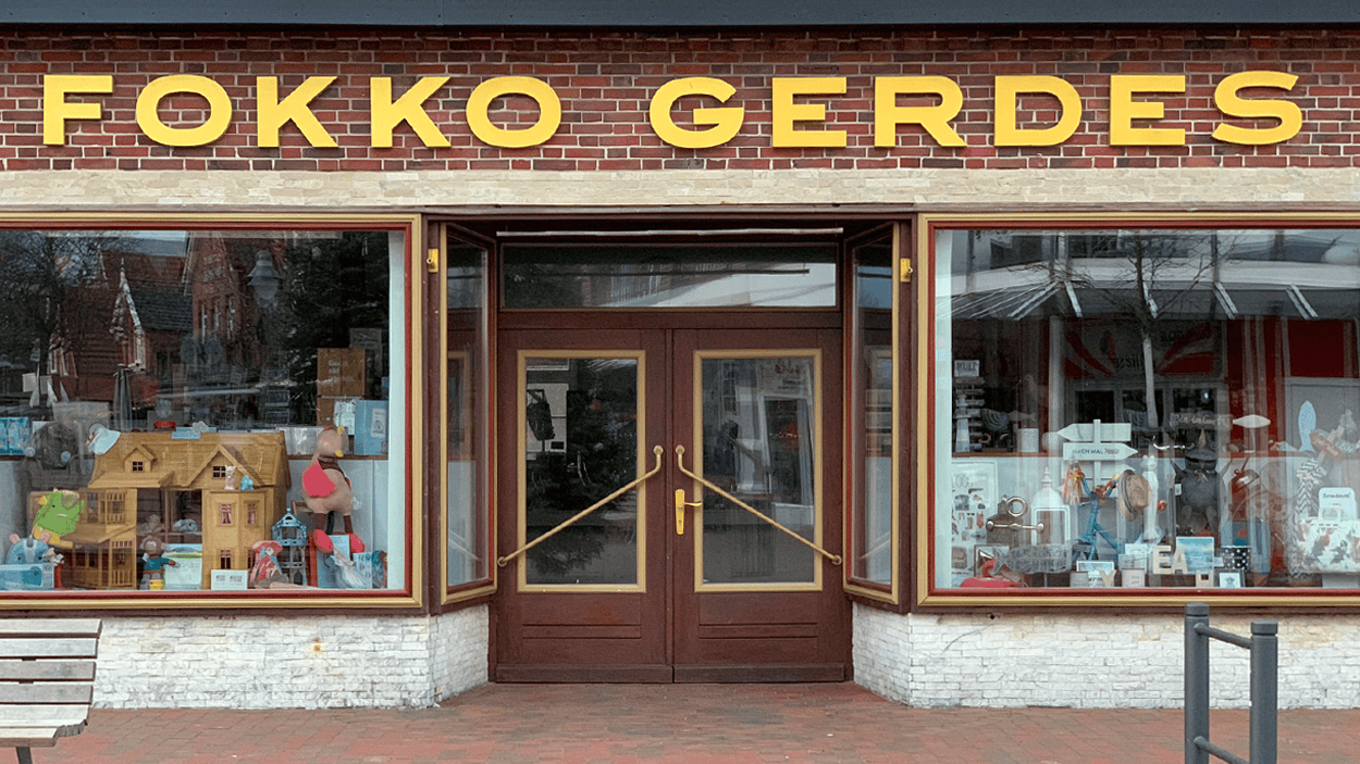 Händlerladen Fokko 1883 in Gerdes mit historischen und modernen Spielzeugen.