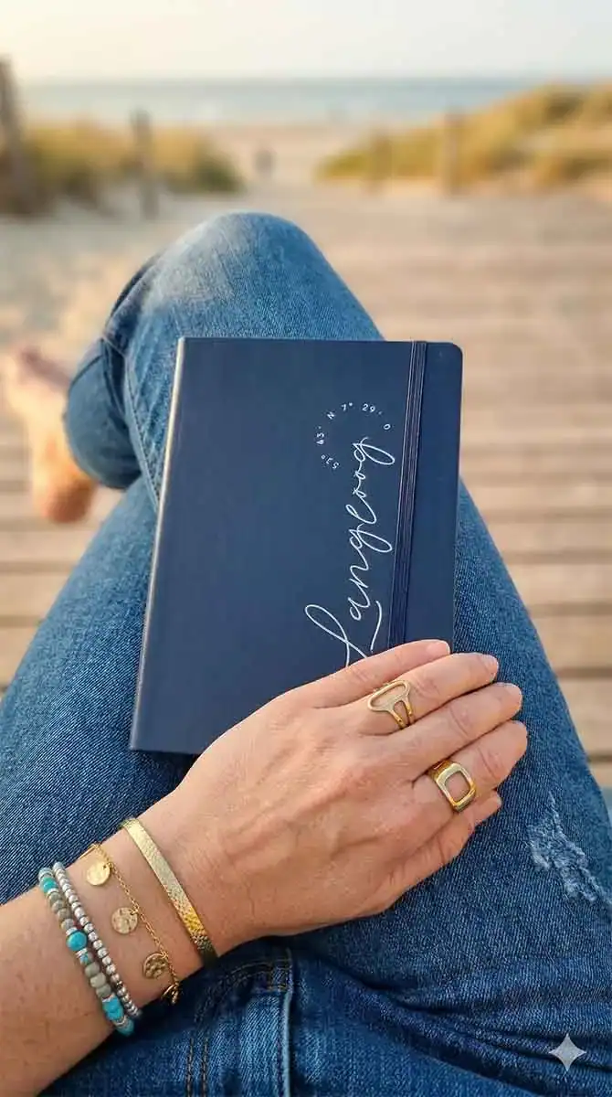 Hochwertiges Notizbuch mit elegantem Design, ideal für Schreibwaren und Zubehör. Perfekt für kreativ.