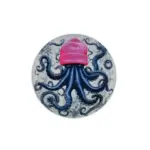 Oktopus mit pinker Mütze, Kunstdesign, Fokko 1883.