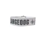 Langeoog Taschengurt mit Logo und Schriftzug.