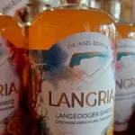 Langria Sanddornlikör Flasche mit Insel-Edition, 500ml.