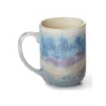 Fokko 1883 Becher 'Elsa' Blau mit handgemaltem Design.