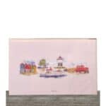 Print "Langeoog Skyline Aquarell"